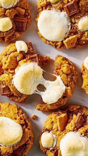 Delish on Instagram: "One of our favorite fall recipes are these chewy pumpkin cookies. The best part about the dough is that it’s customizable — throw in oatmeal or chopped nuts to make these fully your own. Recipe by @_apainter #pumpkin #dessert #fall #baking #cookie #recipe #bakingrecipe #fallrecipes #backtoschool"