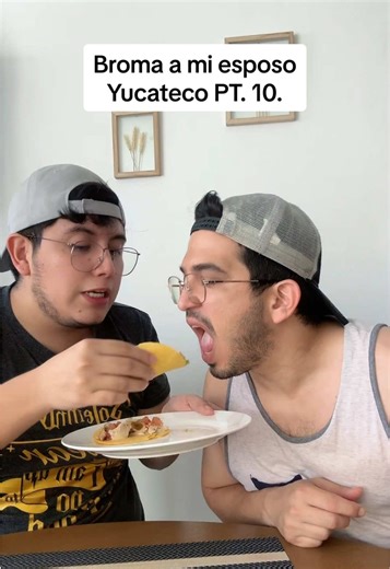 Broma a mi esposo y tacos de camarón