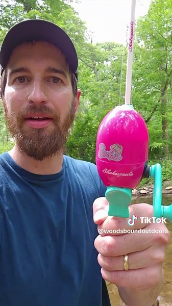 Catch and Cook with Barbie Rod - Trout Fishing Adventure