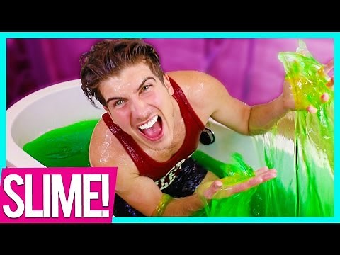 BATH FULL OF SLIME CHALLENGE!