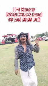 H-1 Konser IWAN FALS & Band Bersama Gaung Merah seGALAnya 10 Mei 2025 KERAMAS AERO PARK GIANYAR BALI OPEN GATE 15.00 GRATIS #Ajaklalen #pedagang #rujak #fans #iwanfals #konser #bali #monetization #beta #reels #iklanreels #pengikut #jangkauan #luas | Raya Brewbes