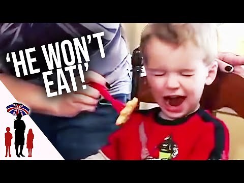 3 Year Old Won't Eat Dinner | Supernanny