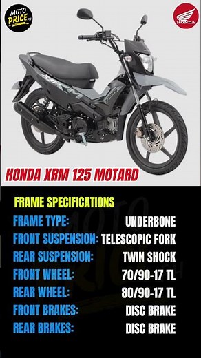 ALL NEW HONDA XRM 125 MOTARD 2025 MODEL #MotoPricePH