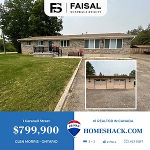 BEAUTIFUL SERENE VIEWS FROM EVERY WINDOW! This charming bungalow offers a detached heated garage in quaint Glen Morris with the Grand River and trails. With over 2200 sqft of living space, offering a bright open concept main floor layout with a beautifully updated kitchen. The sunken living room offers a fireplace and great-sized windows. 2 main floor bedrooms, 2 lower-level bedrooms, and 2 full bathrooms. A side door leads you to the lower level – making this ideal for a future in-law suite. Th