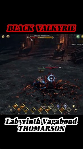 Legend of YMIR : Killing Black Valkyrie Labyrinth Vagabond THOMARSON #legendofymir #gaming #shorts