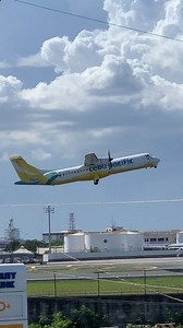 Cebu Pacific ATR 72-600 lightweight rotation in RW06✈🇵🇭 #fyp #aviation #NAIA #takeoff #viralpost2025 | Ace Aviation.