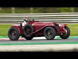 1933 Alfa Romeo 8C 2300 Monza ex Scuderia Ferrari: Supercharged Straight-8 Engine Sound!