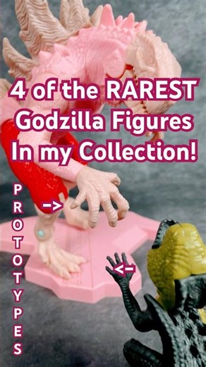 PROTOTYPE Godzilla 1998 Figures (GASP) #godzilla #kaiju #Godzilla1998 #Trendmasters