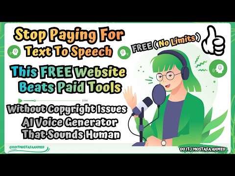 Generate AI Voice From Text Without Paying | Free Text To Speech 👍