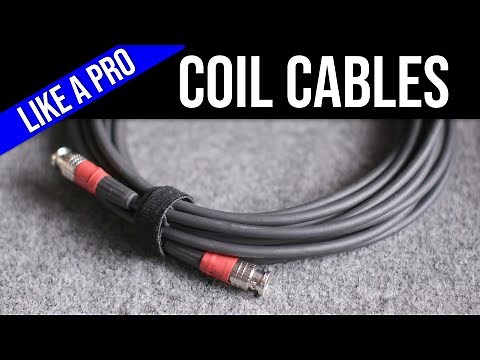 HOW TO COIL CABLE LIKE A PRO // the over under AND over over techniques explained