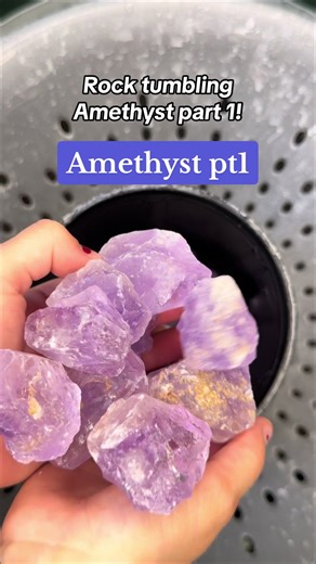 Rock Tumbling Amethyst: Part 1