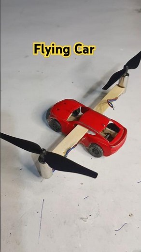 How to Make Simple Flying Car #flyingcar #car #experiment #ideas #diy