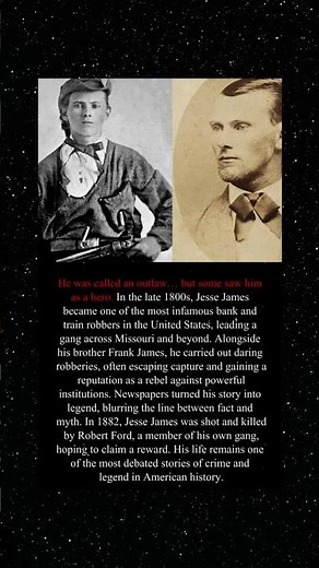 Jesse James Became One of the Most Famous Outlaws of the American West