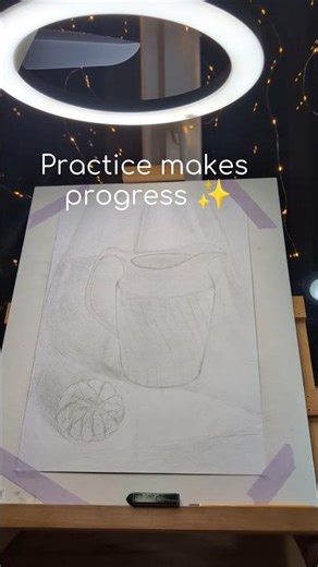 Drawing in the dark... 🕯️#art #drawing #sketch #shorts #asmr