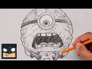 How To Draw Mega Minion Jerry | Despicable Me 4 | 18 Minute Sketch Tutorial - Videos For Kids