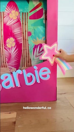 DIY Barbie Costume (printable template)