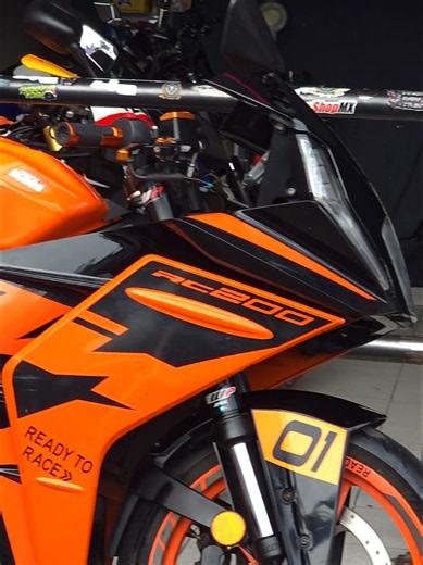 KTM RC200 2023 unidad disponible - ficha y detalles