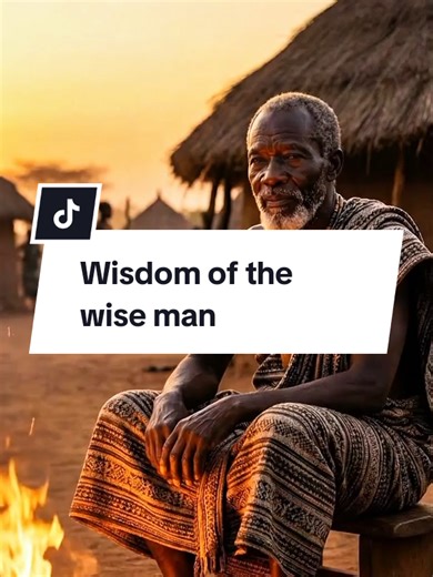 Wisdom of the wise man #africanwisdom #ancientwisdom #africanproverbquotes #proverbquotes #parablewords