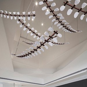 [Hot Item] Custom Modern Shopping Mall Decorative Designer Crystal LED Chandelier