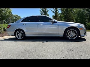 2010 Mercedes-Benz E550 4matic Sport Presented For Sale $9,800 Walk Around