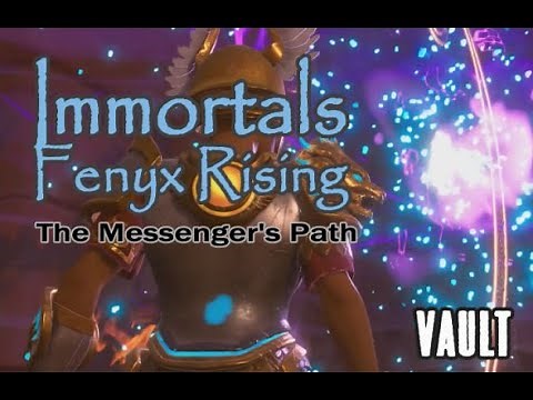 Immortals Fenyx Rising The Messenger's Path Vault with Despair of Tartaros Plate and guide to get in