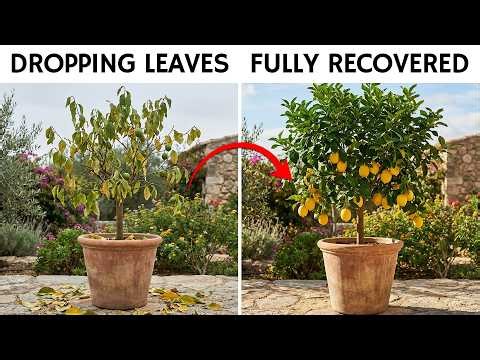 Plant ER: Indoor Lemon Tree Leaf Drop | The Stress Shock Most Growers Miss 🍋
