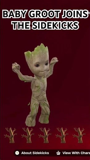 GROOT Has Arrived in the Item Shop Now #epicpartner