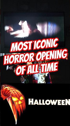 HALLOWEEN 1978 Most Iconic Opening In Horror #halloween #horror #michaelmyers #spooky #scary #iconic