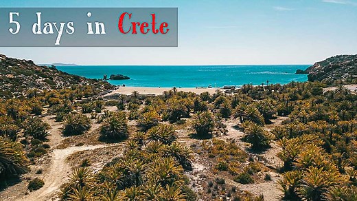 🥇 5 Days in Crete in 2026 [5 best itineraries with maps]