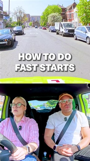Mastering Fast Starts in Driving Lessons