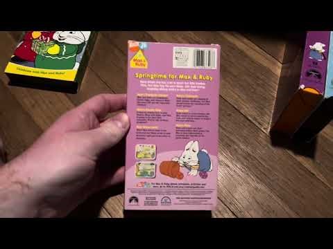 My Completed Max and Ruby VHS Collection