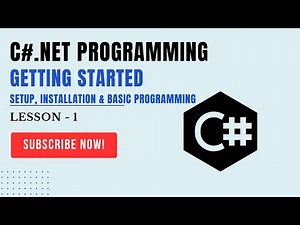 C# Tutorial [#1] | Setup, Installation & Basic Programming Explained!
