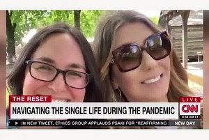 10K views · 286 reactions | A couple of weeks ago I got to chat with CNN about being single during the pandemic + my latest book, Don’t Believe the Swipe. Check it out! ❤️ | The Single Woman | Facebook