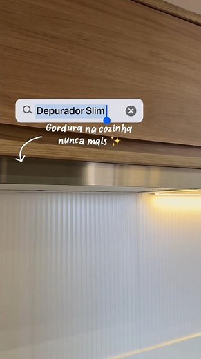 Depurador slim que tira cheiro da cozinha 😳✨