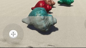 Imported models and screen are showing muted colors which are cut in half when I walk up to them using first person controller package