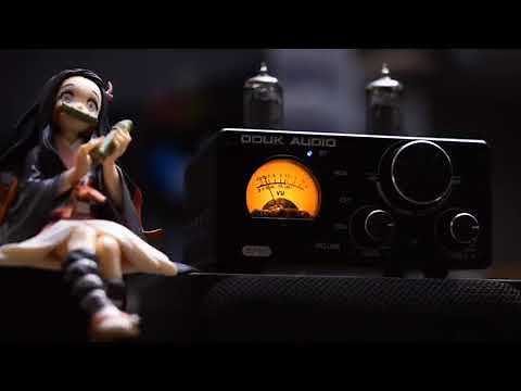 Douk Audio ST-01 HiFi Bluetooth 5.0 Tube Amplifier w/VU Meter USB DAC COAX/OPT Digital Amp