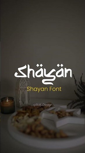 RAMADAN-EID Fonts | Arabic Style English Fonts! FREE Download #eid #ramadan #fonts
