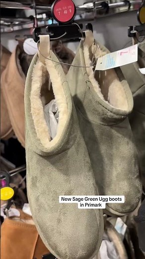 Sage green Ugg boots from Primark #primark #newin #primarknewin