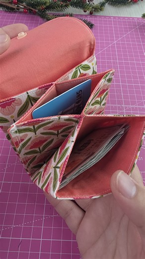 144K views · 1.7K reactions | Handmade Fabric Wallet – Compact, Cute, and Practical#FabricWallet #HandmadeWallet #SewingProject #DIYWallet #SewingInspiration | Narin handicrafts | Facebook