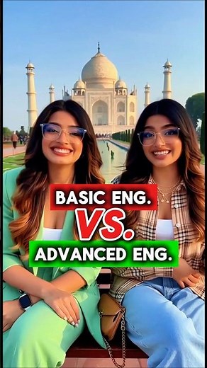 Basic vs Advanced English | Stop Speaking BASIC ENGLISH | Upgrade Your English Speaking #shorts