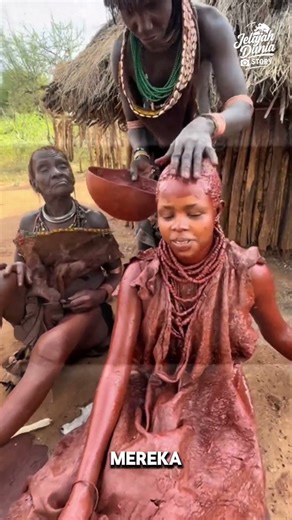 Himba tribe beauty secrets #shorts #uniquefacts #trending