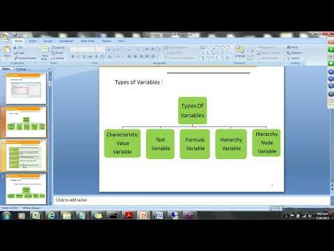 SAP BW-Bex Reporting-Variables Intro