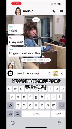 Psa friends | new snapchat update