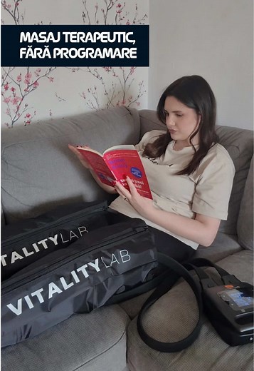 🛑Nu e nevoie să ajungi la spa pentru relaxare. ✔️E suficient să ajungi acasă și ai parte de un masaj profesional, fără programări, fără costuri suplimentare. Aparatul de masaj pentru picioare wireless Ultra Pulse Vitality Lab combină compresia cu funcția de căldură pentru un efect imediat de relaxare. Cu 8 camere de compresie și 12 niveluri de intensitate, aparatul te ajută la: ✔️ Stimularea circulației ✔️ Reducerea inflamației și a durerilor ✔️ Drenaj limfatic ✅ Livrare gratuită în Sameday și