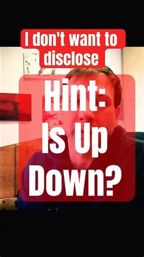 What didn’t he want to disclose? … #spoileralert