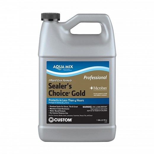 Reviews for Custom Building Products Aqua Mix Sealer's Choice Gold 4 qt. Penetrating Sealer for Tile, Concrete, Porcelain, Stone and Grout | Pg 2 - The Home Depot