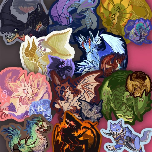 Preorder Monster Hunter Charm Keychain Monhun Gogmazios Mizutsune Gore Shagaru Magala Najarala Rathian Rathalos Safi'jiiva Xeno'jiiva - Etsy