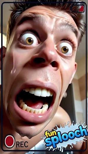 Grimaces that hide a secret...