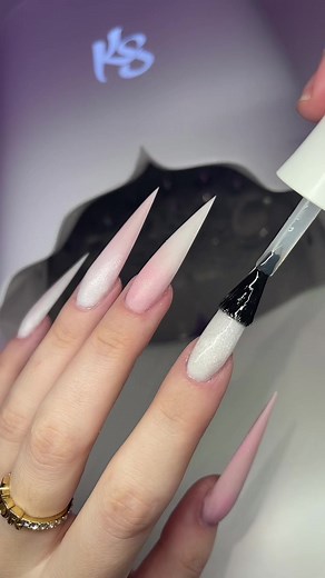 Kiara Sky Morning Dew Acrylic Nails Tutorial