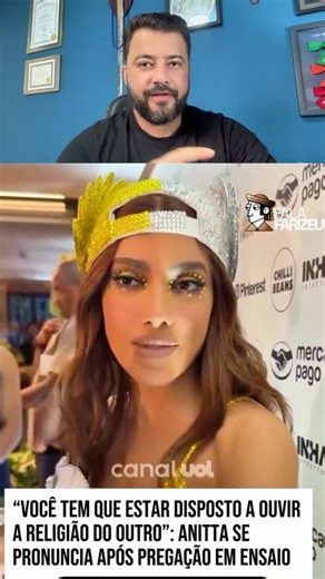 ALAN BARBIERI | Mentor espiritual on Instagram: "Gente, quando a Anitta fala sobre intolerância religiosa, não é “conversa de momento”, é algo que toca uma realidade dura que muita gente vive todos os dias. No Brasil, os registros mostram que os casos de intolerância religiosa aumentaram muito nos últimos anos, com milhares de violações denunciadas ao Disque 100 e um crescimento expressivo dessas violências contra praticantes de religiões de matriz africana. Me conta aqui nos comentários: você j